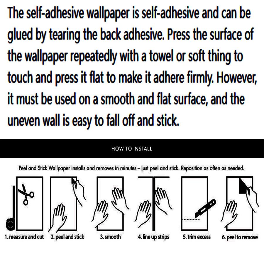 Self-Adhesive Gold Foil Marble Wallpaper Peel & Stick, Waterproof Oil-Proof Kitchen Backsplash Countertop Sticker, 5-Layer PET Wall Decal for Furnitur