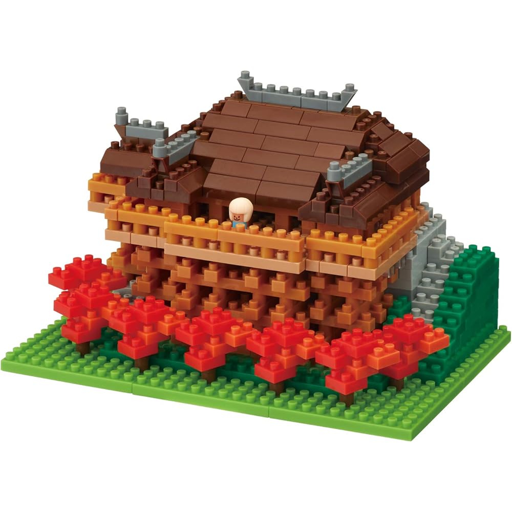 

Kawada Nano Block Kiyomizu-dera 620 Pieces Building Set Educational Toy