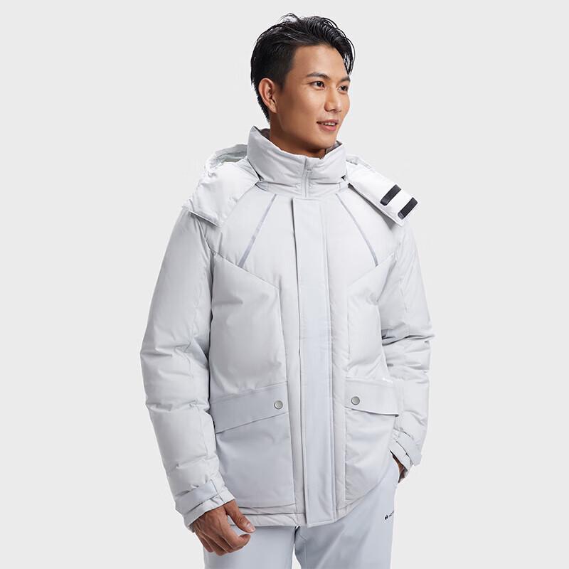 HOTSUIT Men s 2022 Winter Short Hooded Down Jacket L