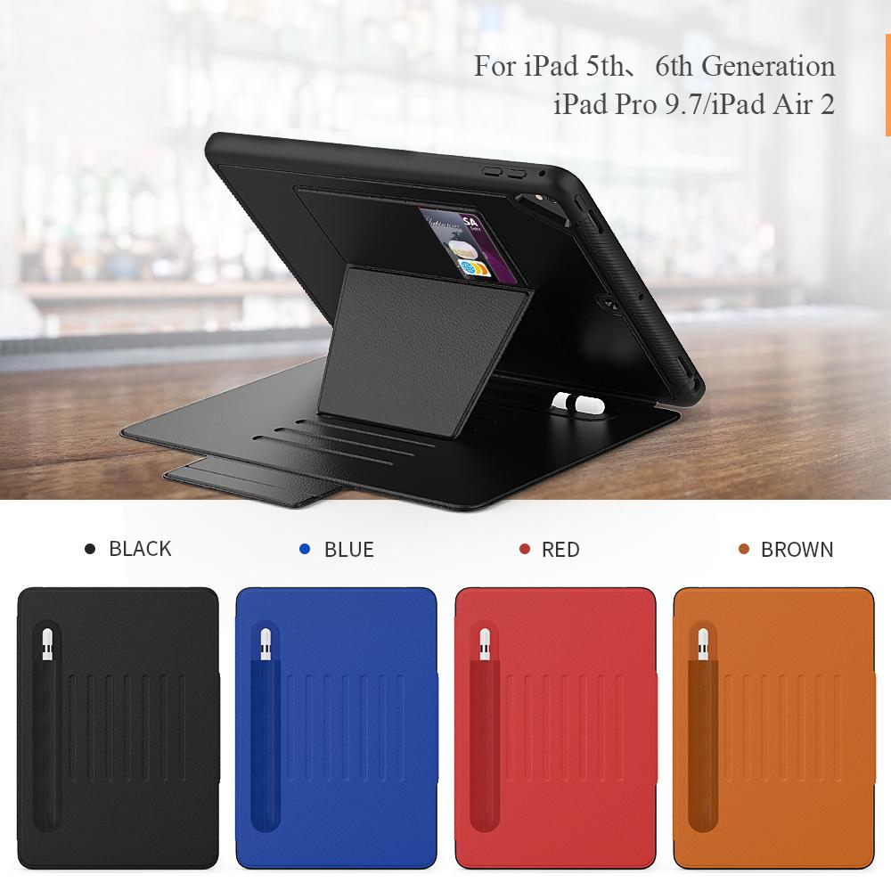 Magnet Smart Case für iPad Pro 11 2022 stoßfeste robuste Abdeckung iPad 11 Pro 2 3 2020 2021 Multi-Winkel-Kickstand-Schnalle Funda