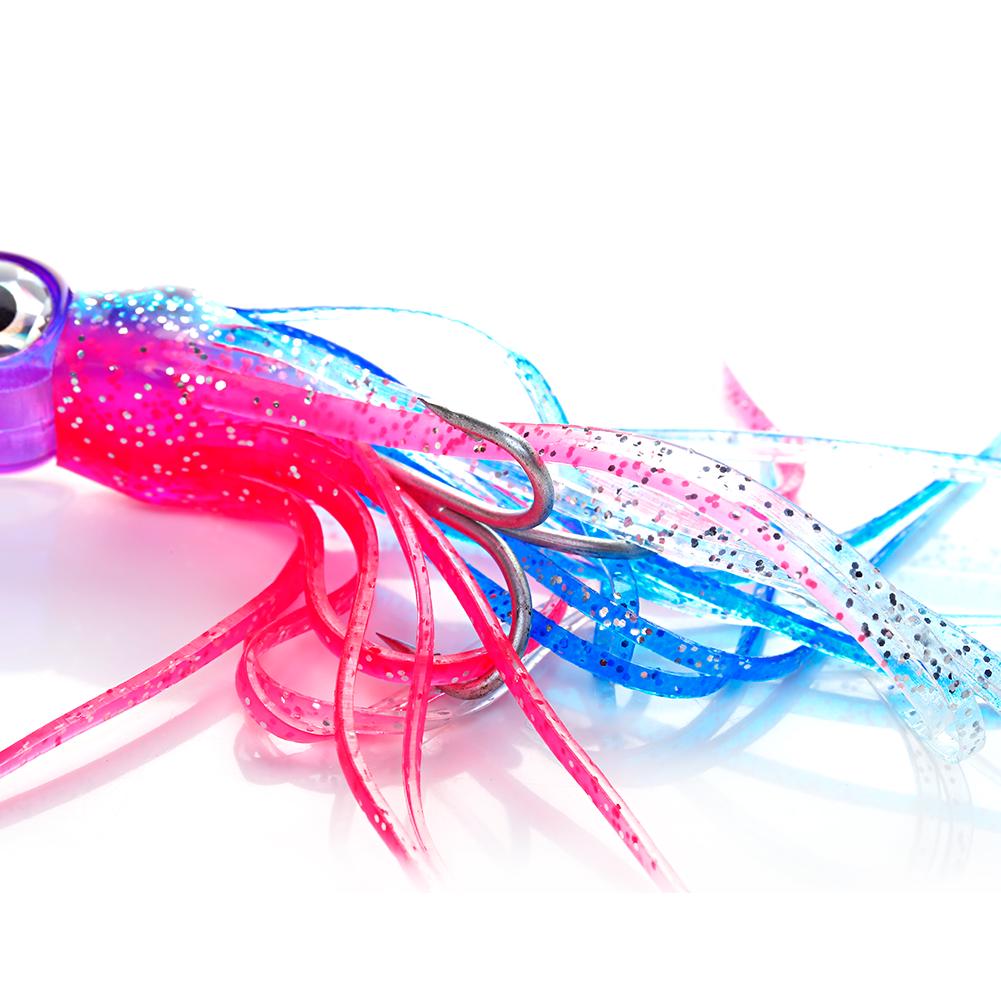 SOUGAYILANG Fishing Lures Big Fishing Hook Octopus Shape for Seawater Freshwater Fishing