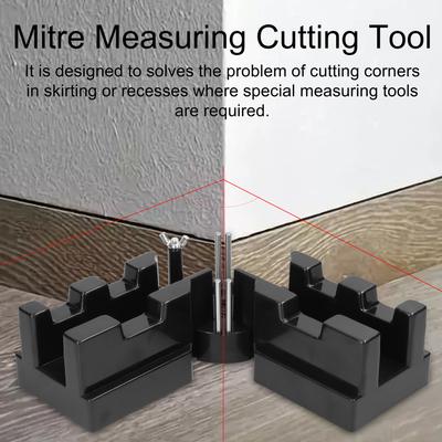 2in1 Functional Mitre Measuring Cutting Tool 85 180 Degrees  Angle Adjustable Corner Clamp Wood Angle Clamps Holder and