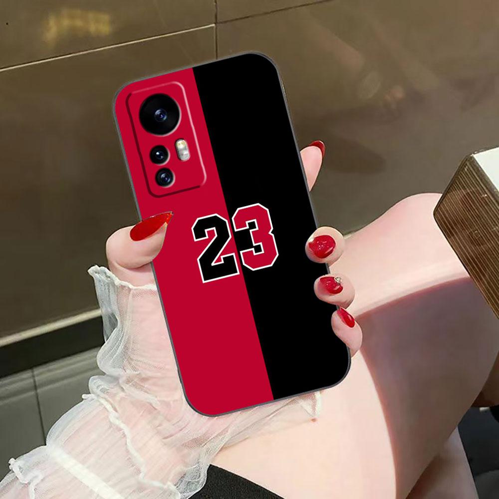 Basketball Number 23 Cover Phone Case For Xiaomi 15 15T 14 14T 13 12T 11 11T POCO F8 F7 F6 F5 X7 X5 M6 M7 PRO Ultra DIY Case