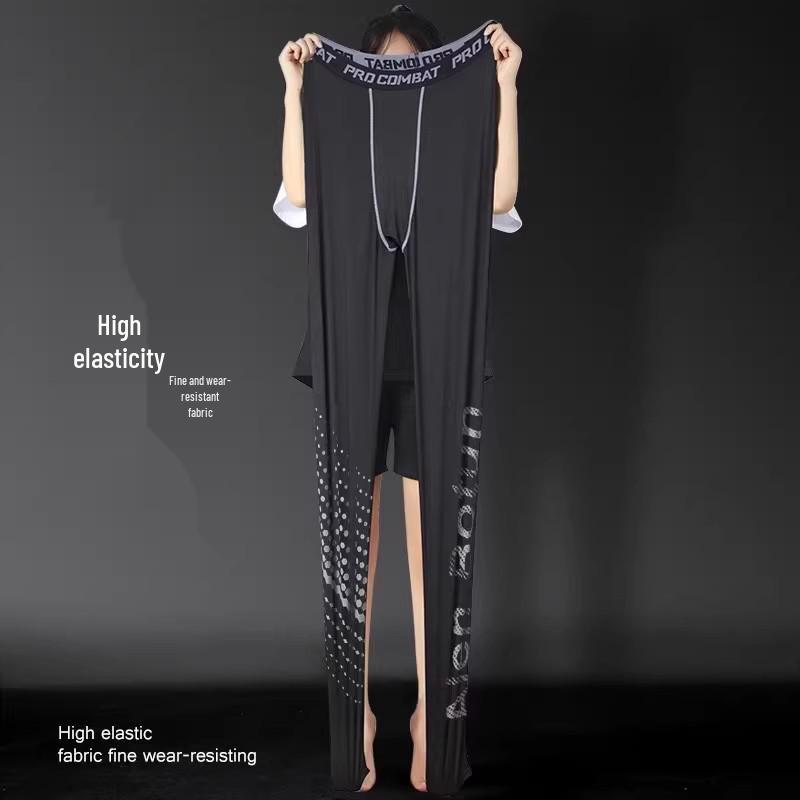 Men's Thermal Base Layer Pants - Winter Warm, High Elastic, Thin Velvet Lined