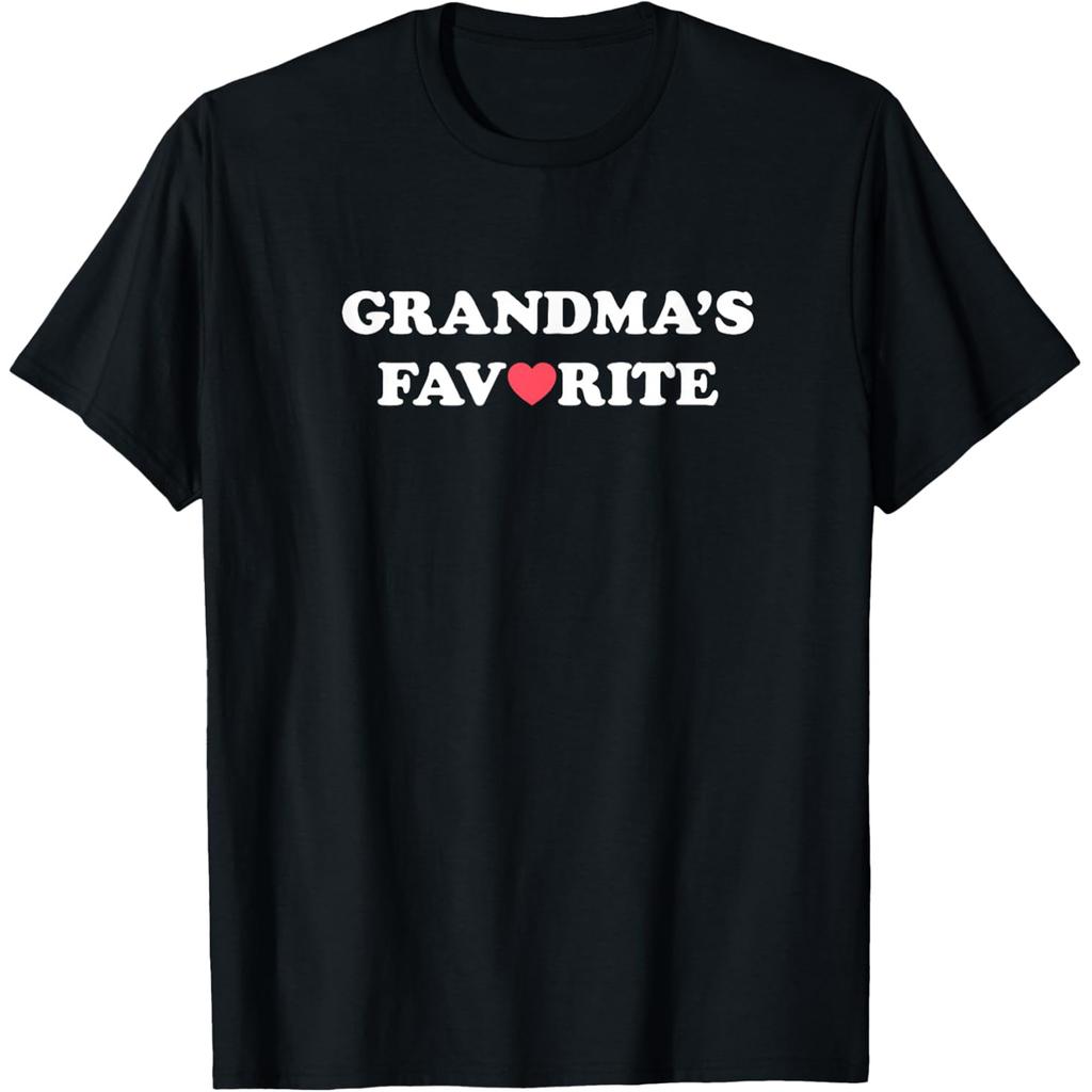 Funny Grandmas Favorite Graphic T Shirts Men Women Humor Streetwear Tee Shirt Short Sleeve Unisex Loose Clothing