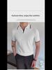 Men's Summer Slim Fit Ice Silk Polo - Short Sleeve, Pure Color, Casual Korean Style