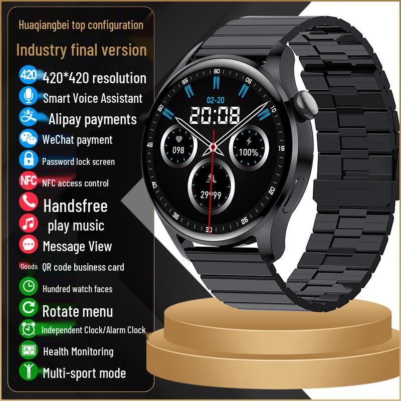 Watch4 Smartwatch: Call-Ready, New Vi/Vo Compatible, Bluetooth Multi-Function