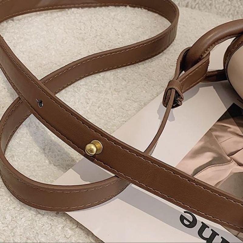 WTEMPO Brand Niche Senior Women's Underarm Bag Fashion Retro Contrast Color Small Square Bag Versatile Ins Shoulder Messenger Bags