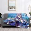 Home decoration plush Sofa blanket Colorful Animal Bedspread on the bed anime fluffy soft blankets thick blanket for winte