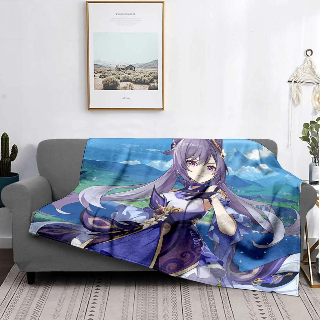 Home decoration plush Sofa blanket Colorful Animal Bedspread on the bed anime fluffy soft blankets thick blanket for winte