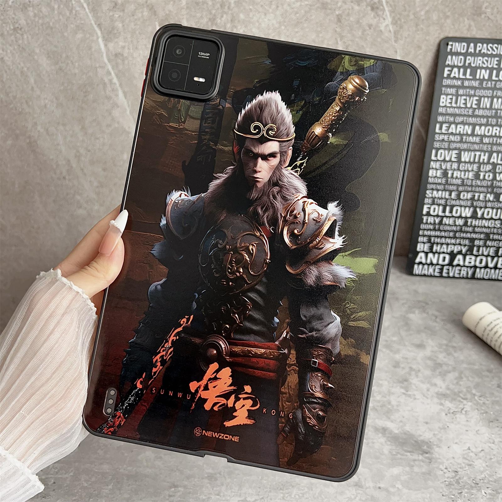 

Игровой чехол Black Myth Wukong для Xiaomi Pad 6/Pad 6 Pro, матовая задняя крышка из ТПУ и ПК Golden-Banded Wukong