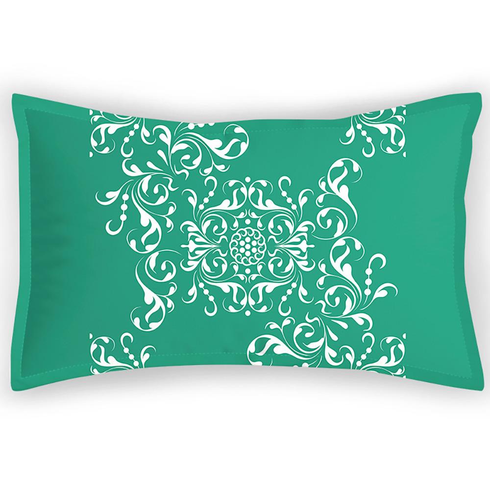 New Style Pillowcases Classic Shading Satin Pillowcases Digital Printed Home Pillowcases