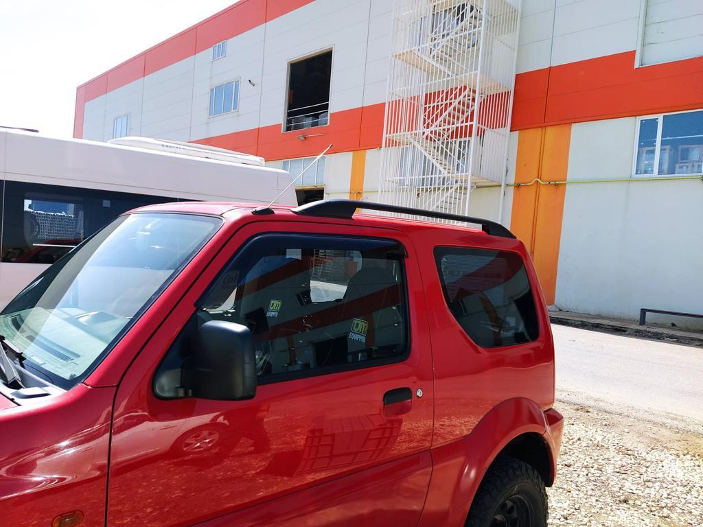 Рейлинги Skyport (черные) для Suzuki Jimny 1998-2018 гг