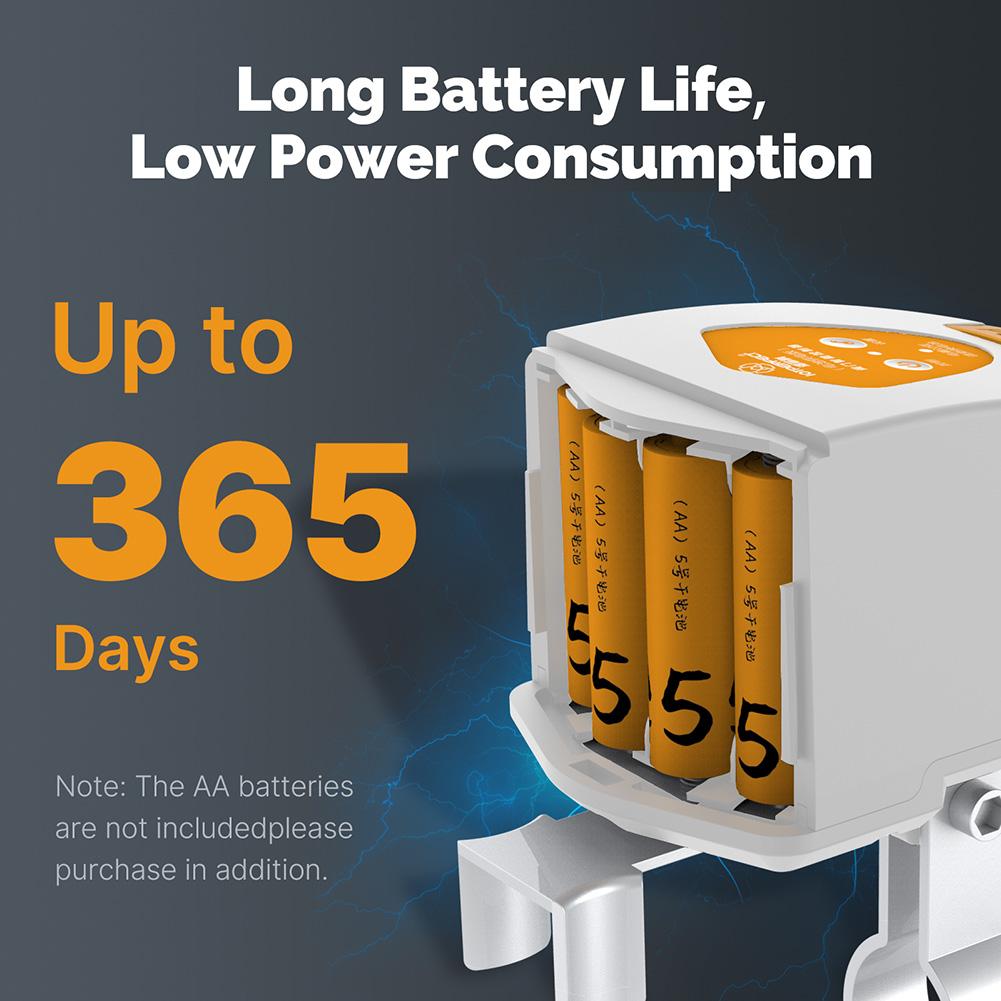 For ZigBee Smart Battery Water Gas Valve Controller Compatible with Alexa and Google Home Smart Water Valve Actuator