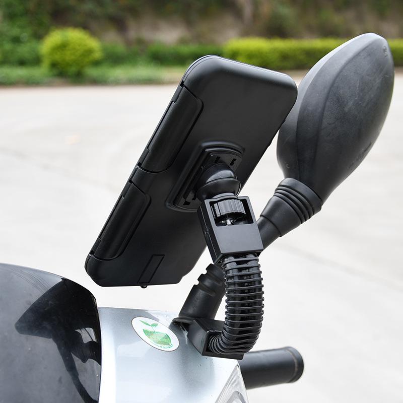 Waterproof Motorcycle & Bike Phone Holder for Navigation and Cycling