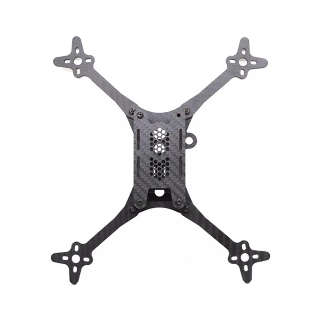 HSKRC Floss 2 215mm Wheelbase 4mm Arm 3K Carbon Fiber Frame Kit for FPV Racing RC Drone