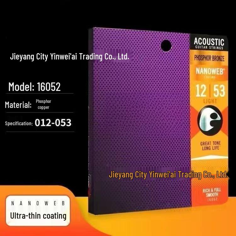 Yilikes Guitar Strings: Models 11002, 11027, 11052, 16002, 16027, 16052