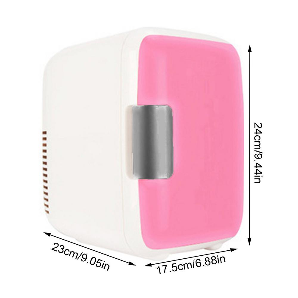 12V Dual-Use Mini Kjøleskap 4L Kjøling Oppvarming Bil Kjøleskap Bærbar Sommer Utendørs Camping Kjøleskap Kjøretøytilbehør