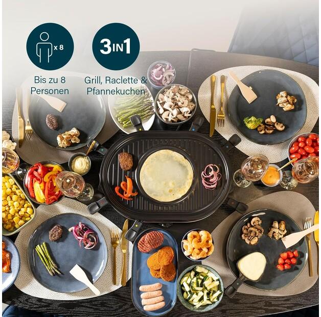 Раклетница Princess 162700 Oval Grill Party (01.162700.01.001)