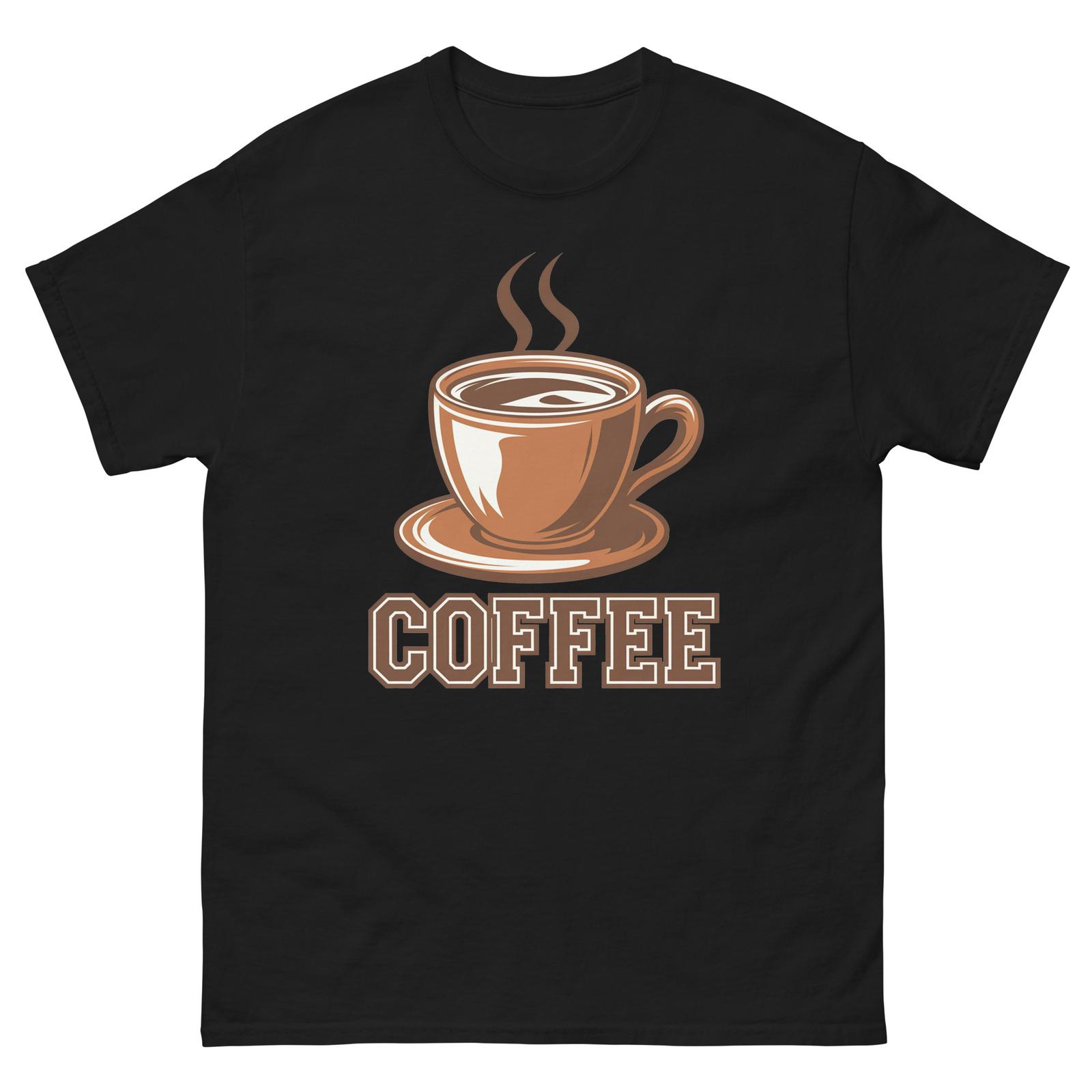 Coffee Lover Food Image Cartoon Funny T-Shirt Shirt XXXL