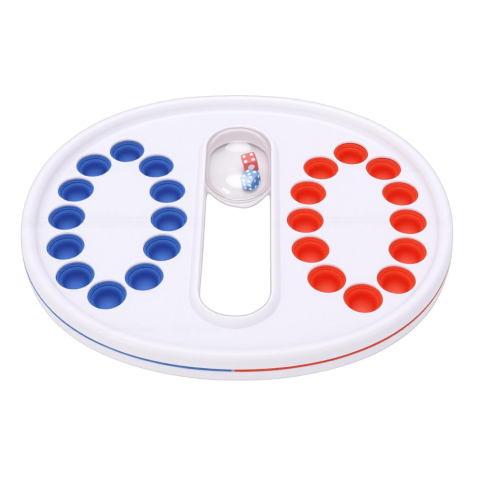 

Pop Math Game for Kids Interactive Portable Bubble Dice Game Educational Learning Toy for 2 Player
