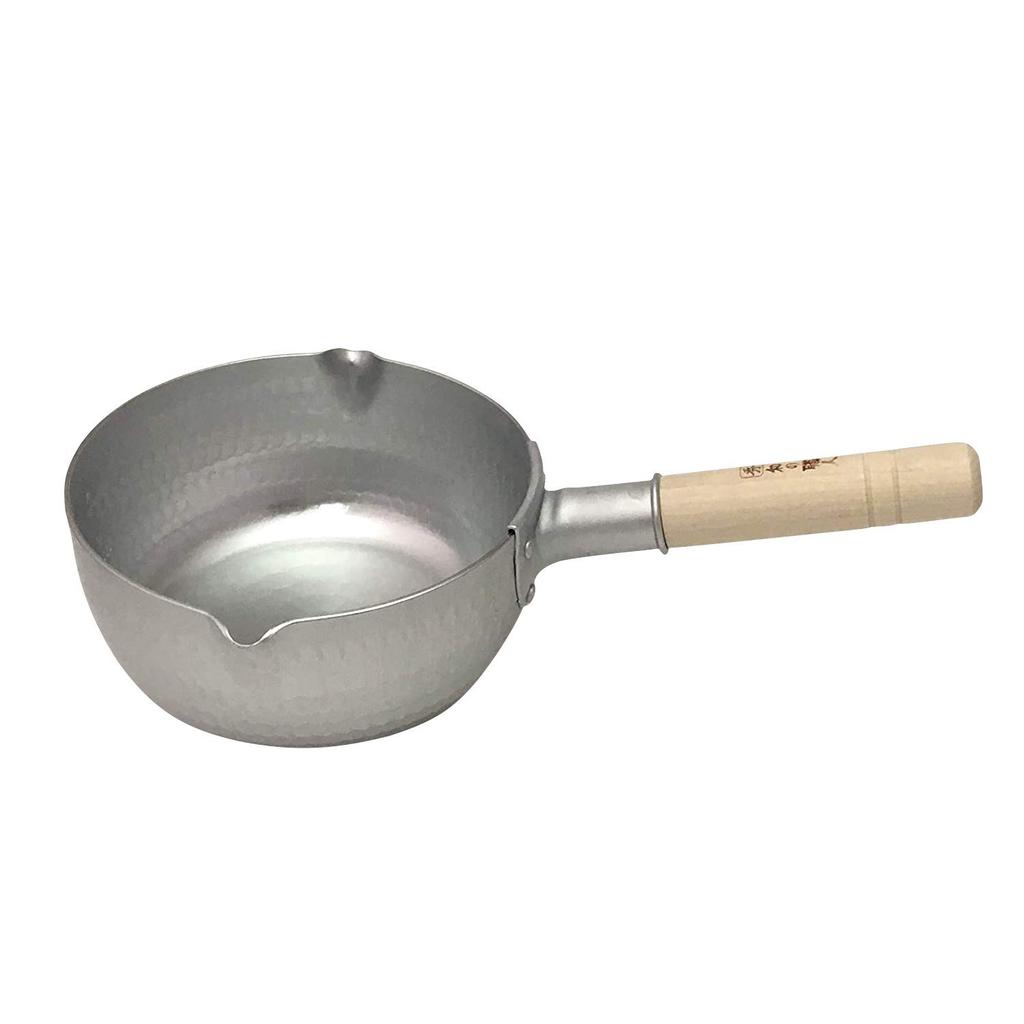 Taniguchi Metal Yukihira Gas Stove Made in Ideal for Simmered Dishes and Miso Made by a Japanese Artisan Pot, Only, 18cm, 1.8L, Japan, Lightweight,