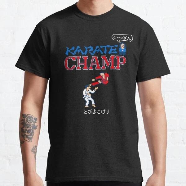 Karate Champ Retro Videogame Classic T-Shirt S-3XL M