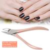 Ingrown Nail Clippers Dead Skin Removal Scissor Stainless Steel Pedicure ToolRose Gold