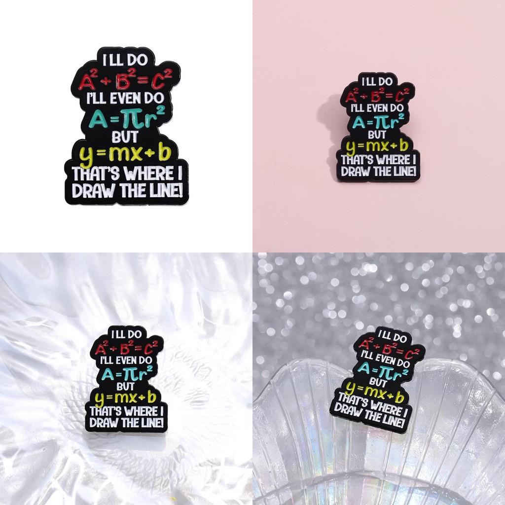 Alloy Stylish Letter Pins Featuring Cartoon English Quotes For Trendy Fashion Accessories