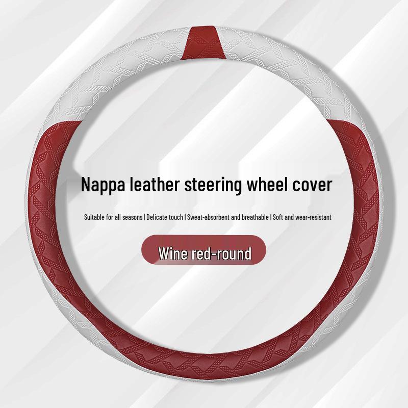 Cadillac Steering Wheel Cover for XT4, XT5, XT6, CT4, CT5, XTS, ATSL - Non-slip, All-Season Grip