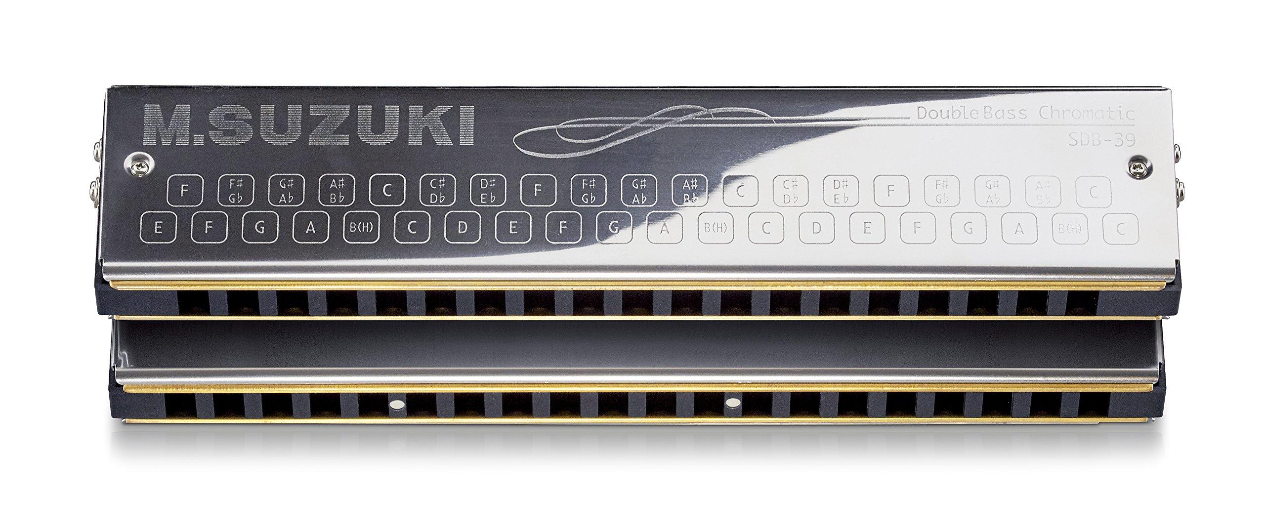 

SUZUKI Double bass harmonica SDB-39v2 срібний