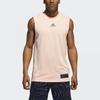 adidas Basketball Jerseys Men's Light Pink Moderate Straight Fit ED5031