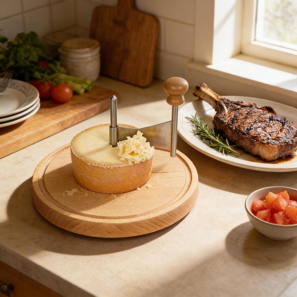 Malý sýrový struhadlo Basque, 2026 Vylepšený kroutící nástroj na sýr, Květinový výrobník, Kolečko, Pro párty a řemesla, Krásné servírovací talíře nebo pro přidání kreativního