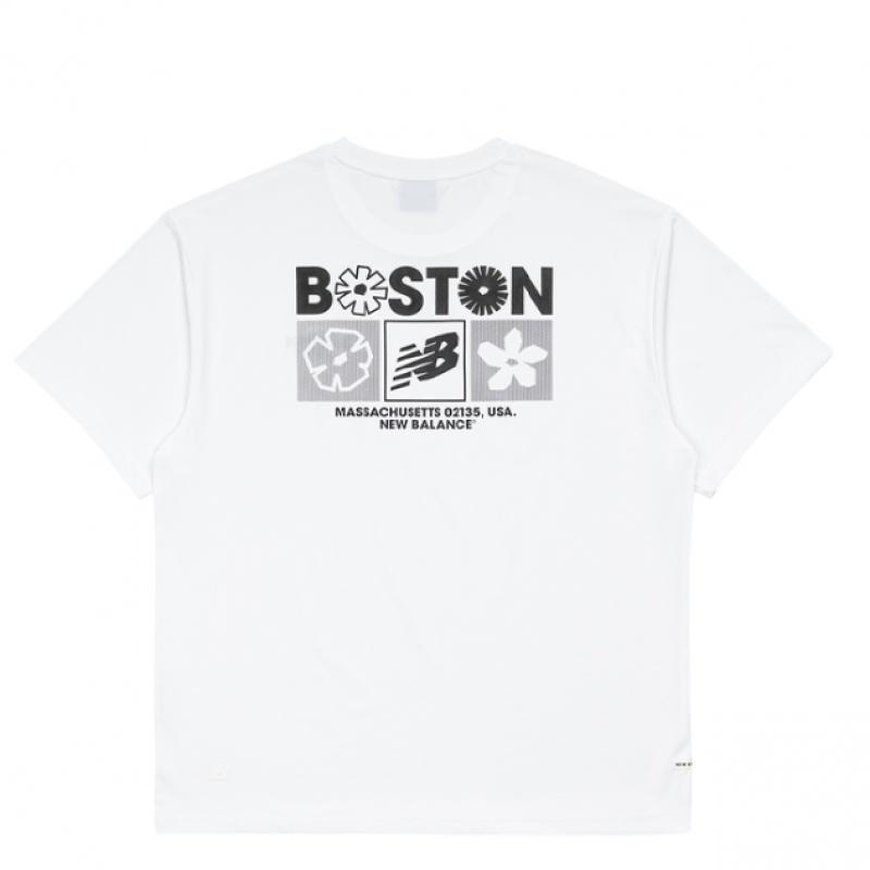 New Balance Uni Frozen Flower PicTogram ShorT Sleeve T shirT Nbnef31703 10