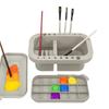 Handheld Multiple Layer Brush Cleaning Bucket For Artists Students Smooth Interior Permanent Substance Not Toxic Exemplary For Travel Studio School