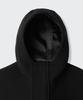 Musinsa Standard Wool Blend Oversized Hooded Short Coat [Black]