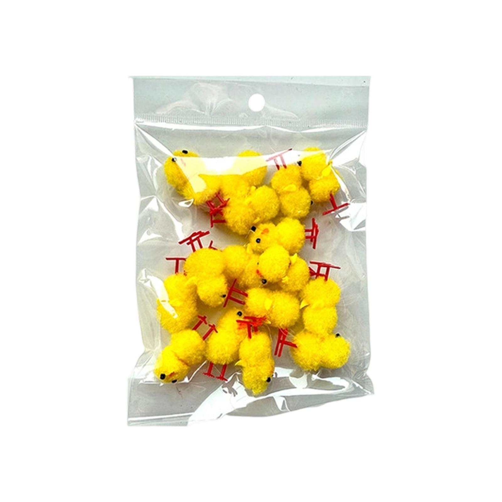 

Декорації з курчатами на Великдень, Бавовняні прикраси-курчата для Великоднього декору, Декор для дому та саду, Реквізит для фотозйомки One Size