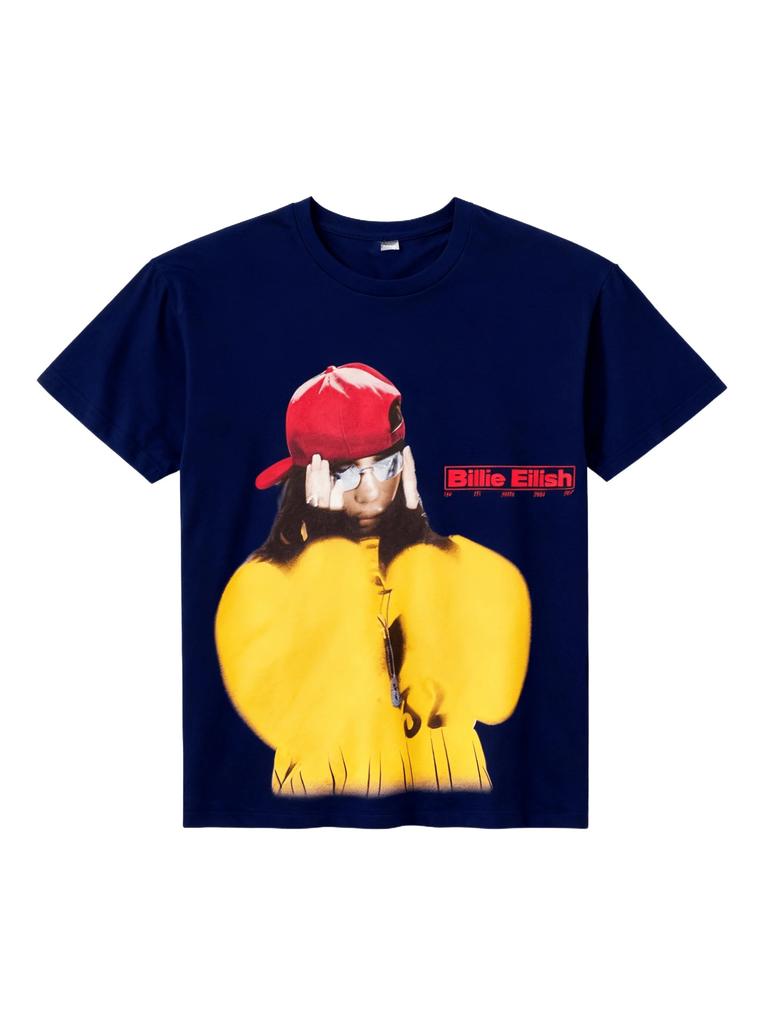 Interesting Girl Dinner Love and Deep Space Novel Graphic Print Tshirt Mens Retro Casual Cotton Loose Short Sleeves Oversized