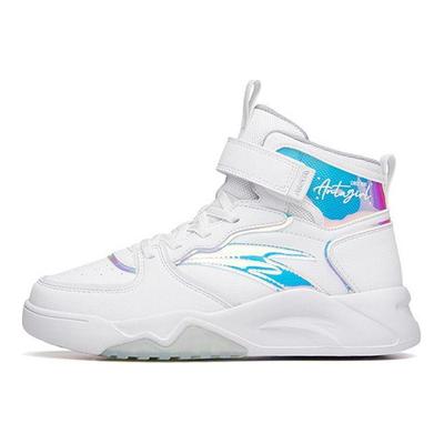 Sapatos de Skate Casuais de Cano Alto para Crianças Tênis para Crianças Branco A322138030-6