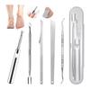 Nail Care Set, 5 Piece Set, Nail Scaling Remover, Nail Lifter, Foot Cutting Knife, Nail Scaling, Nail Scaling Bar Pusher, Hands, Fingers, Toes,