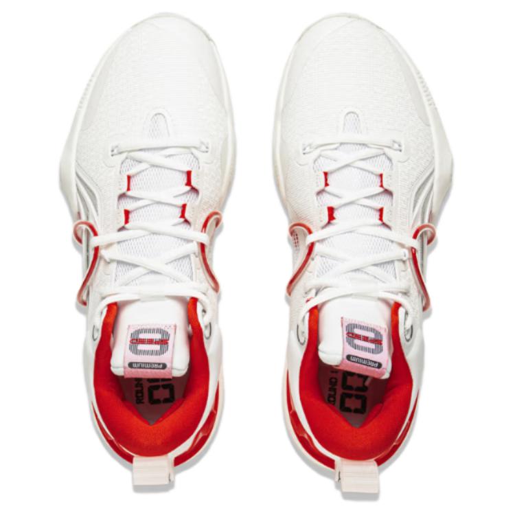 Li-Ning Speed 8 Premium White Red Men Sneakers ABAR071-1