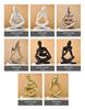 Abstract Resin Figure Ornament: Reading Statue for Bookshelf or Living Room Decor