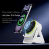 ZJ-08 Multifunctional Wireless Charger & RGB Speaker with Bluetooth and Desktop Stand