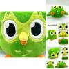 Duolingo 10 Year Anniversary Green Owl Gift Plush Toy Kids Doll