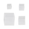 4 Pcs Different Sizes Square Silicone Epoxy Resin Molds For Diy Ornaments Crafts