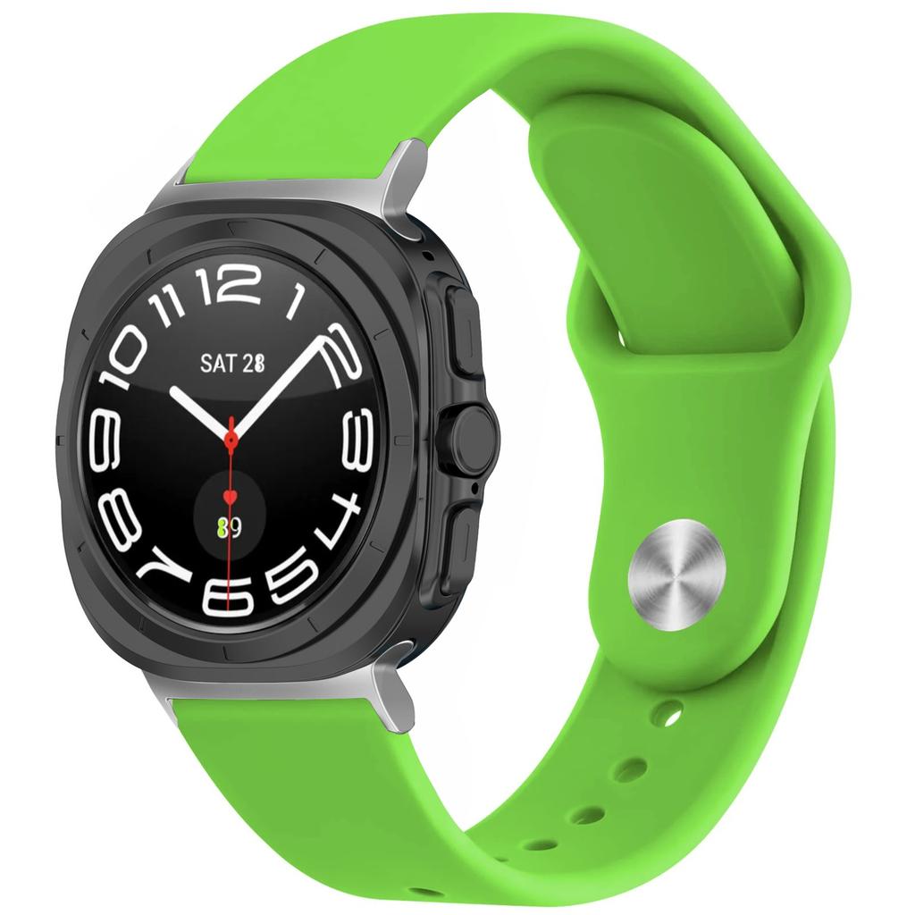 Sport Silicone Loop For Samsung Galaxy Watch 7 Ultra Strap 47mm Accessories Correa Bracelet Galaxy Watch 7 FE 44mm 40mm 40 Band