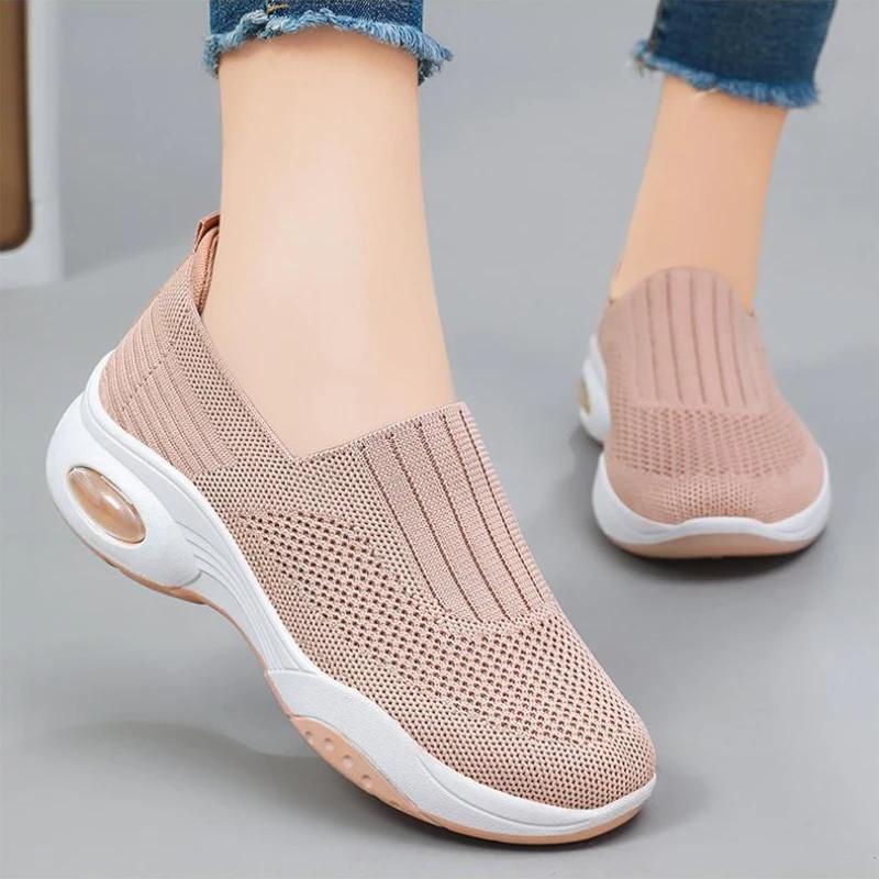 Fashion Fashion 2025 Casual Spring Autumn Slip On Women's Shoes Korean High Quality Offer New Designer Luxury Cheap Ladies Footwear Sale