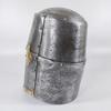 Medieval Crusader Helmet, Templar Helmet, Templar Knight Helmet Brass Cross, Medieval Armor Silver Finish Cosplay Helmet