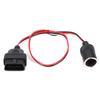 Plug-And-Play Cigar Lighter Socket 12V Cigar Lighter Socket OBD2 Equipment Power Adapter  Auto Shop