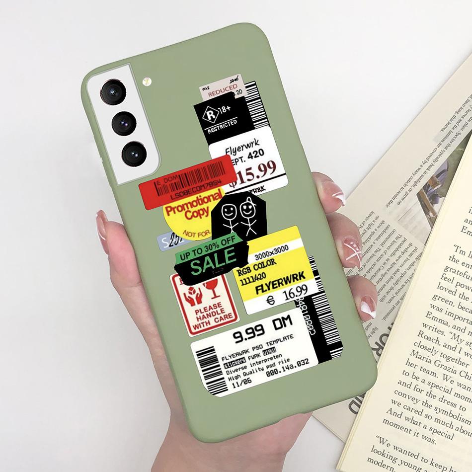 For Samsung Galaxy S21 Plus Ultra FE 5G Case Cute Painted Silicone Soft Protective Phone Cover for SamsungS21 S 21 FE Plus Ultra